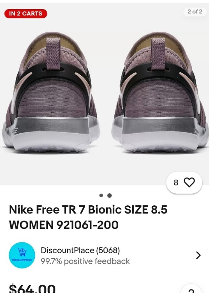 Nike spor ayakkabi - Görsel 4