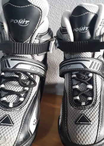 41 Beden Erkek Gri Bağcıklı Inline Paten