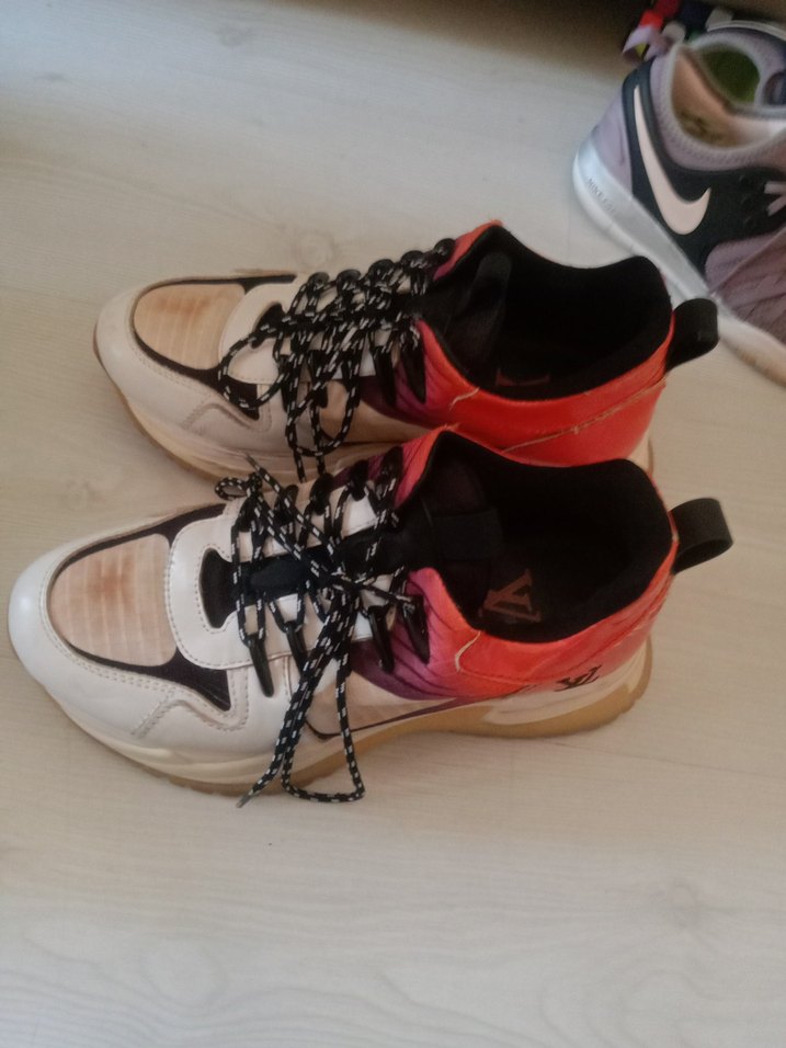 Kadın Renkli Platform Topuklu Spor Ayakkabı - Görsel 2