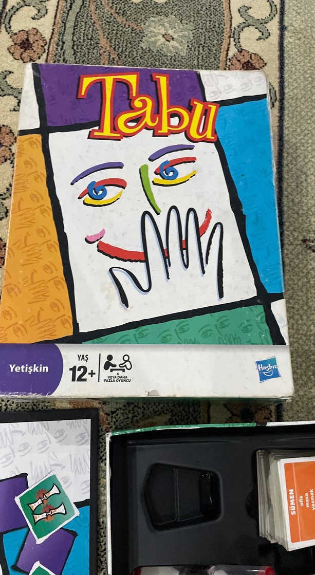 Tabu Çok Renkli Kutulu Masa Oyunu - Görsel 4