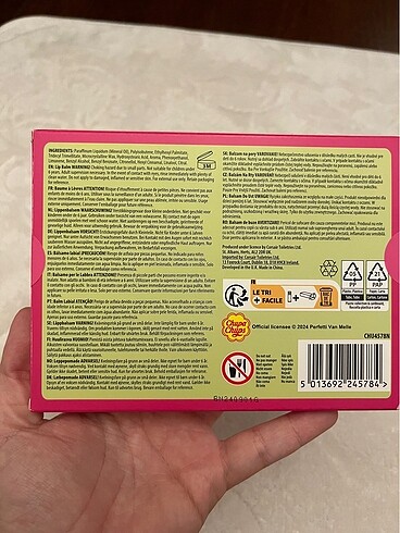 Walt Disney World Chupa Chupa Lip Balm Seti