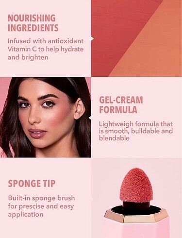 Sheglam Color Bloom Liquid Blush Love Cake - Görsel 4