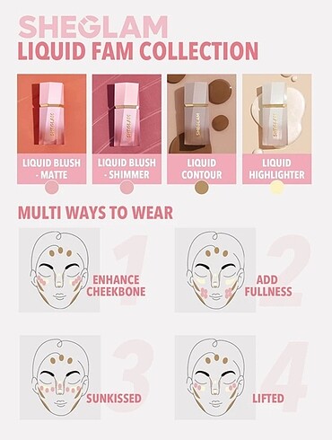 Sheglam Color Bloom Liquid Blush Love Cake - Görsel 5