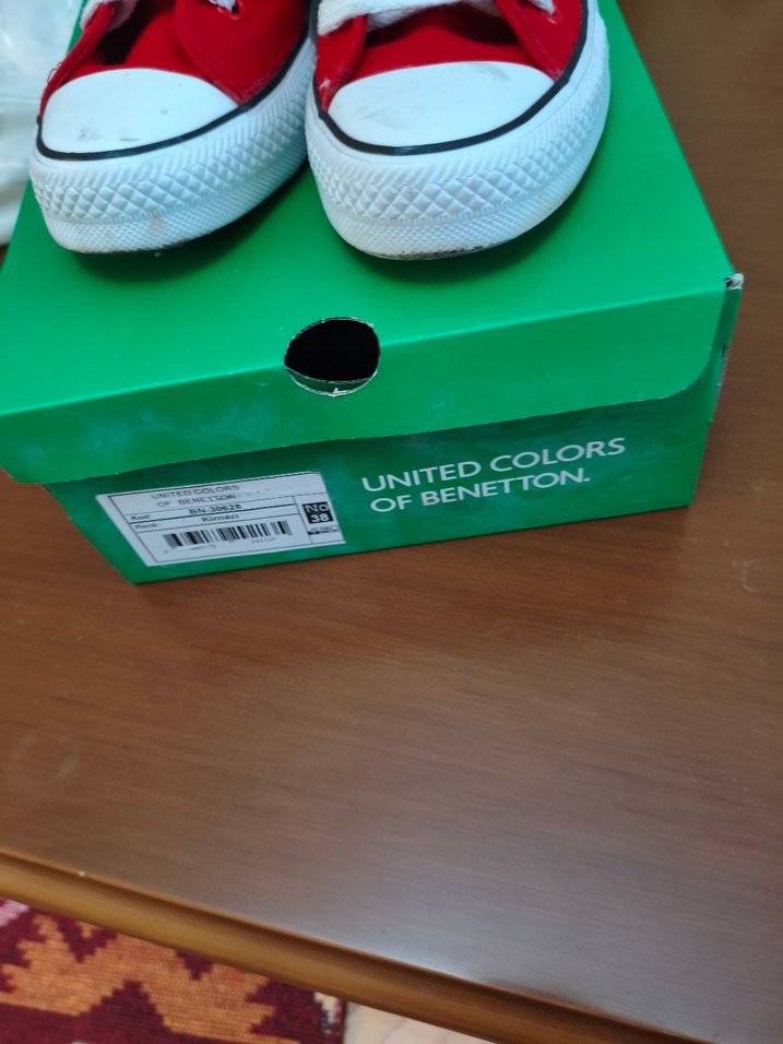 Kırmızı Kadın Spor Ayakkabı - Görsel 2