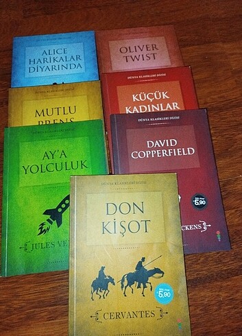  Çocuk klasikleri 7 kitap tek fiyat