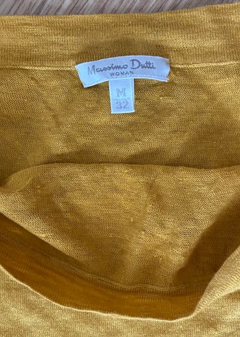 m Beden camel Renk Massimo dutti bluz