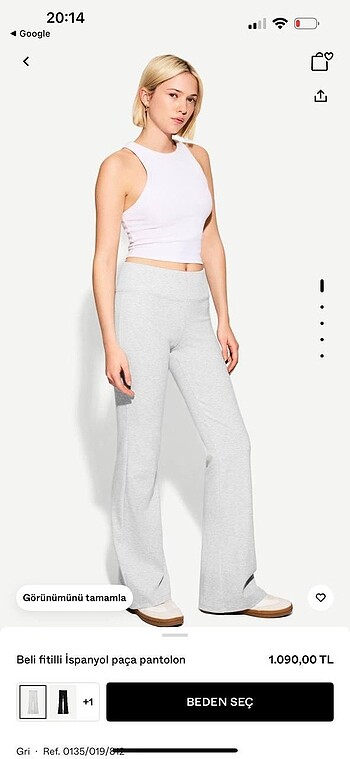 BERSHKA İSPANYOL PANTOLON