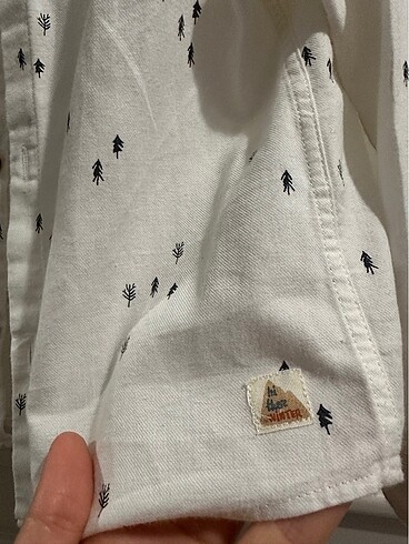 Zara Zara pamuklu gömlek
