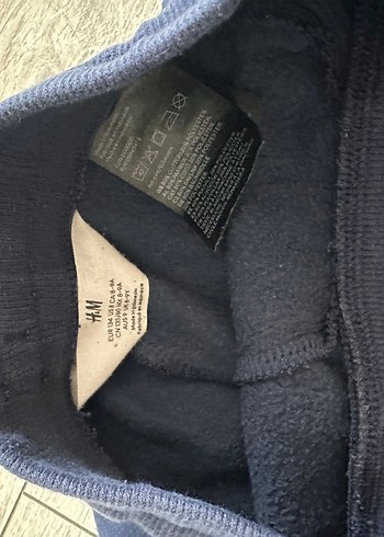 Gri ve Lacivert Erkek Çocuk Eşofman Altı - Görsel 3