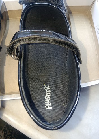 Kız Çocuk Siyah Fiyonk Detaylı Babet - Görsel 5