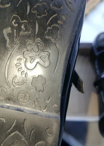 Kız Çocuk Siyah Fiyonk Detaylı Babet - Görsel 4