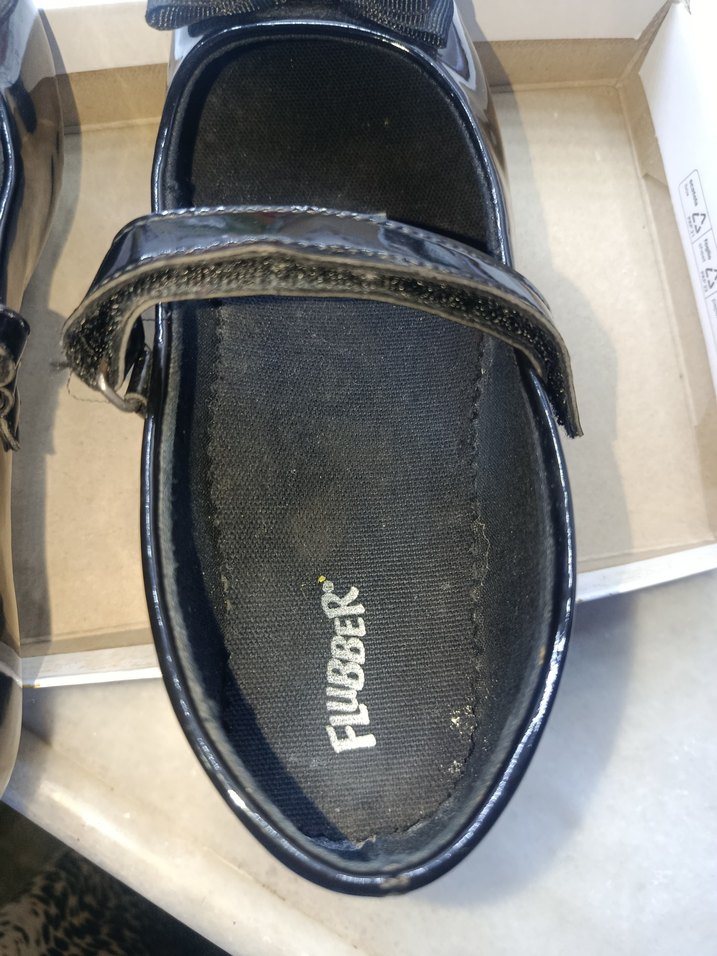 Kız Çocuk Siyah Fiyonk Detaylı Babet - Görsel 5