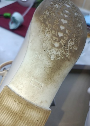 Kız Çocuk Beyaz Fiyonk Detaylı Babet - Görsel 5