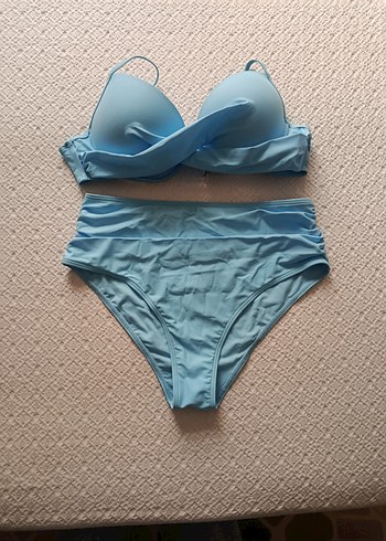 Drapeli Mavi Mini Bikini - Görsel 2