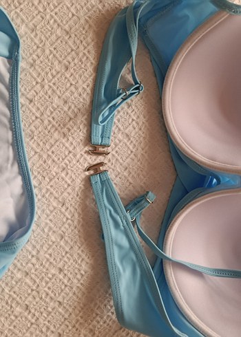 Drapeli Mavi Mini Bikini - Görsel 4