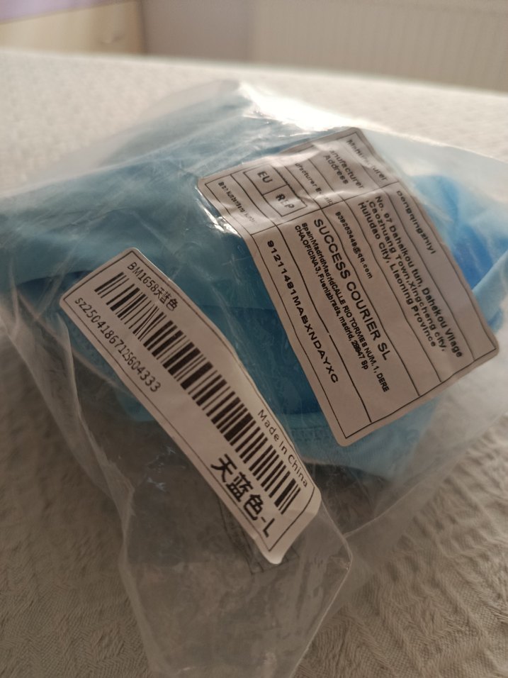 Drapeli Mavi Mini Bikini - Görsel 5