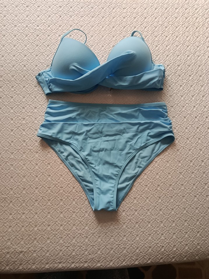 Drapeli Mavi Mini Bikini - Görsel 2