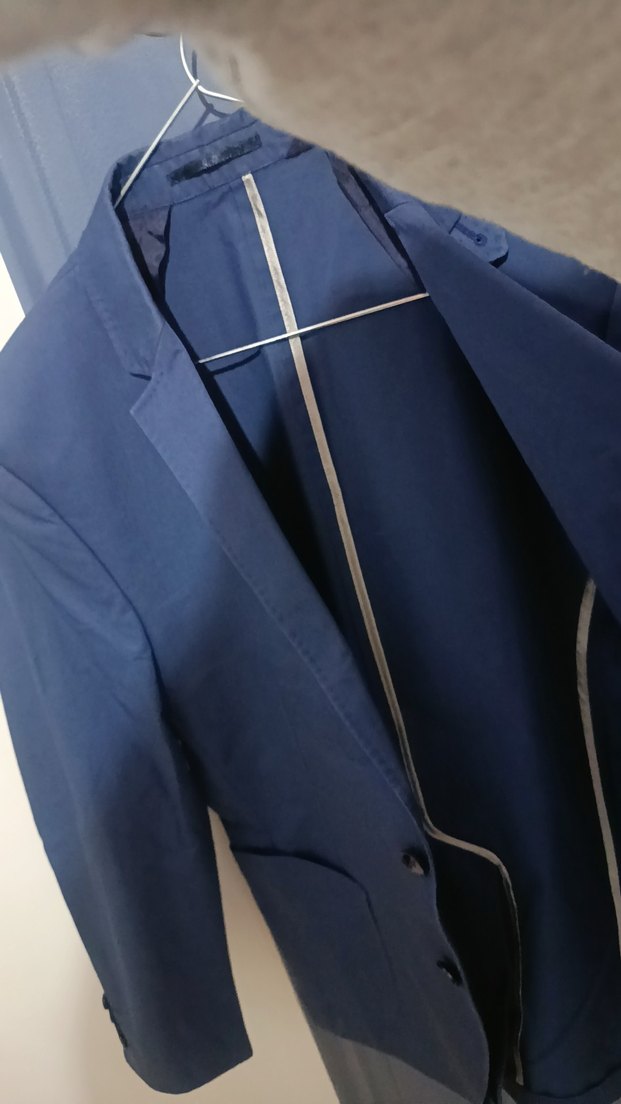 Lacivert Düğmeli Erkek Ceket - Görsel 5