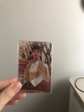EXO CHEN orijinal nature republic lenticular photocard