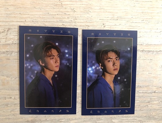 EXO SEHUN Season Greetings orijinal photocard