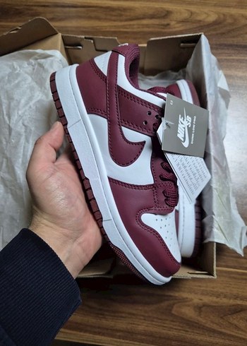Bordo Beyaz Nike SB Sneakers - Görsel 2