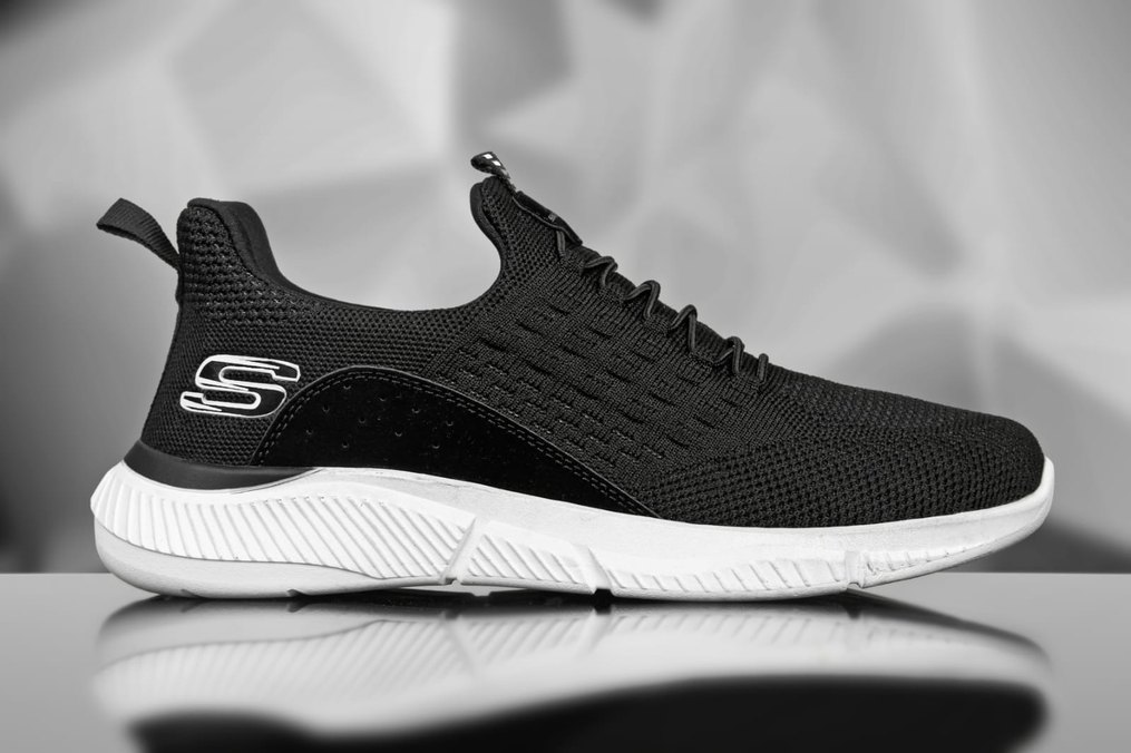 Siyah Bağcıklı Erkek Spor Ayakkabı - Görsel 2