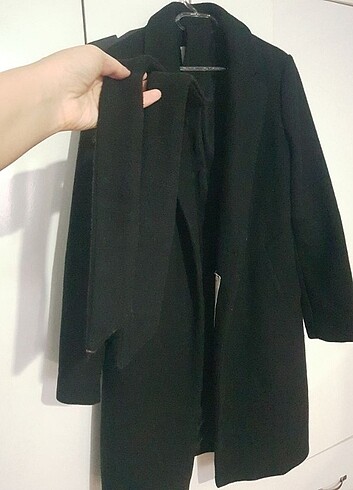 s Beden Kaşe kaban bershka