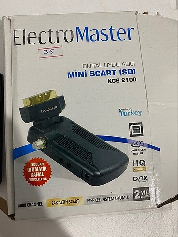 Electro master uydu alıcısı