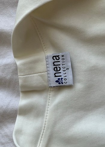 Krem rengi uzun Kollu Salaş Kadın Sabahlık - Görsel 7