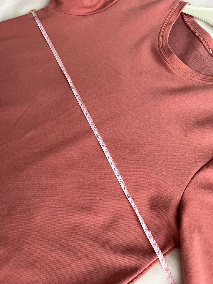 Allday Gül kurusu Kadın Tunik, Uzun Kollu, Rahat Kesim - Görsel 5