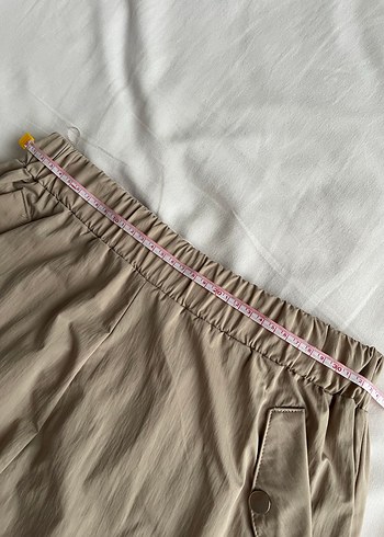 SOUL Paraşüt kumaş Rahat Kesim midi Etek - Görsel 8