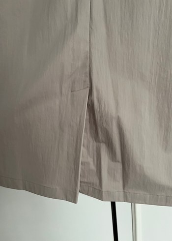 SOUL Paraşüt kumaş Rahat Kesim midi Etek - Görsel 5