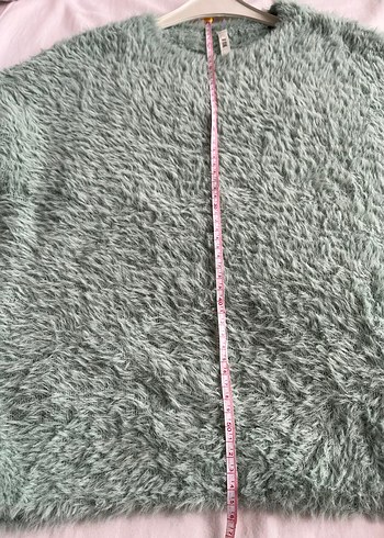 Mavi Kadın Peluş Uzun Kollu Sweatshirt - Görsel 4