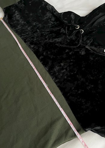 Kapüşonlu, Uzun Kollu Kadın Tunik - Görsel 5