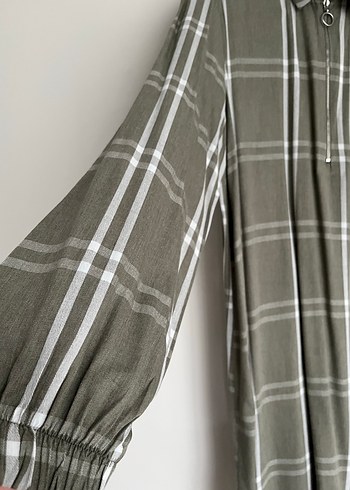 Ekose Desenli Kadın Tunik - Görsel 2