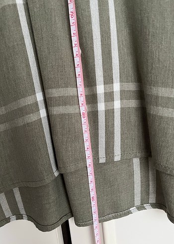 Ekose Desenli Kadın Tunik - Görsel 6