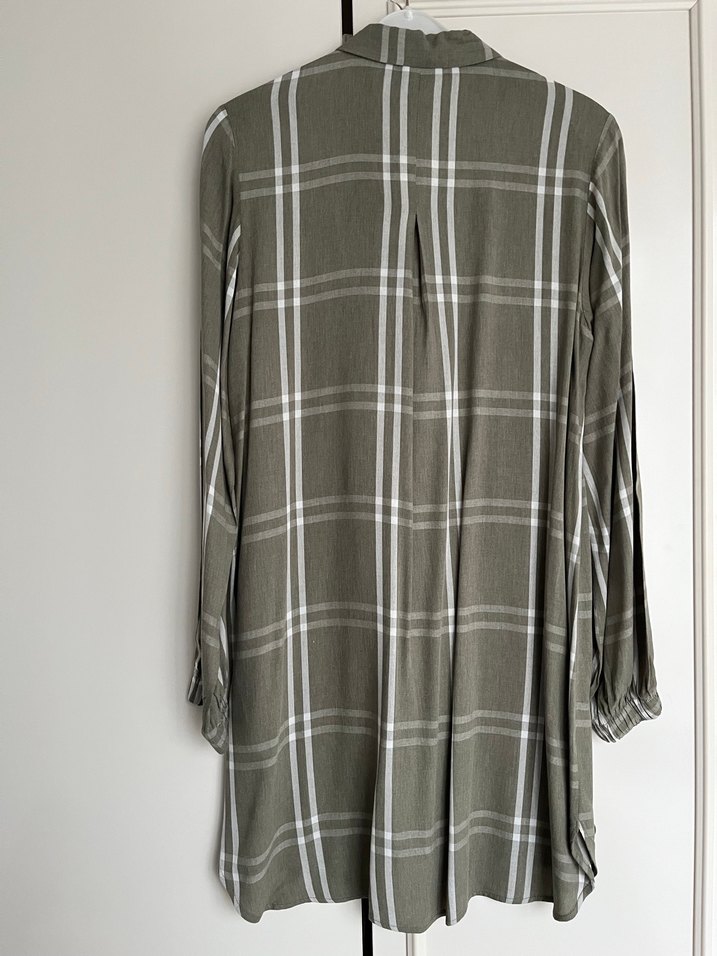 Ekose Desenli Kadın Tunik - Görsel 5