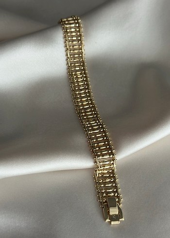 Xuping Kalın Kuyumcu Model Kadın Bileklik - Görsel 2