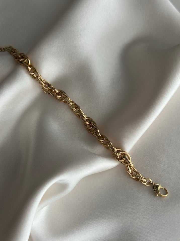 Kuyumcu Model 14 k altın renginde Kadın Bileklik - Görsel 2