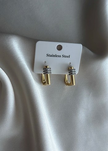 Çelik , Xuping Küpe - Görsel 3