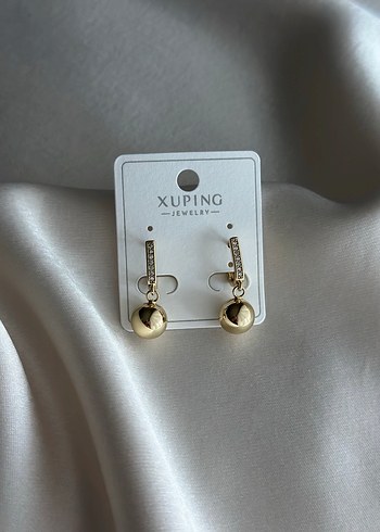 Çelik , Xuping Küpe - Görsel 5