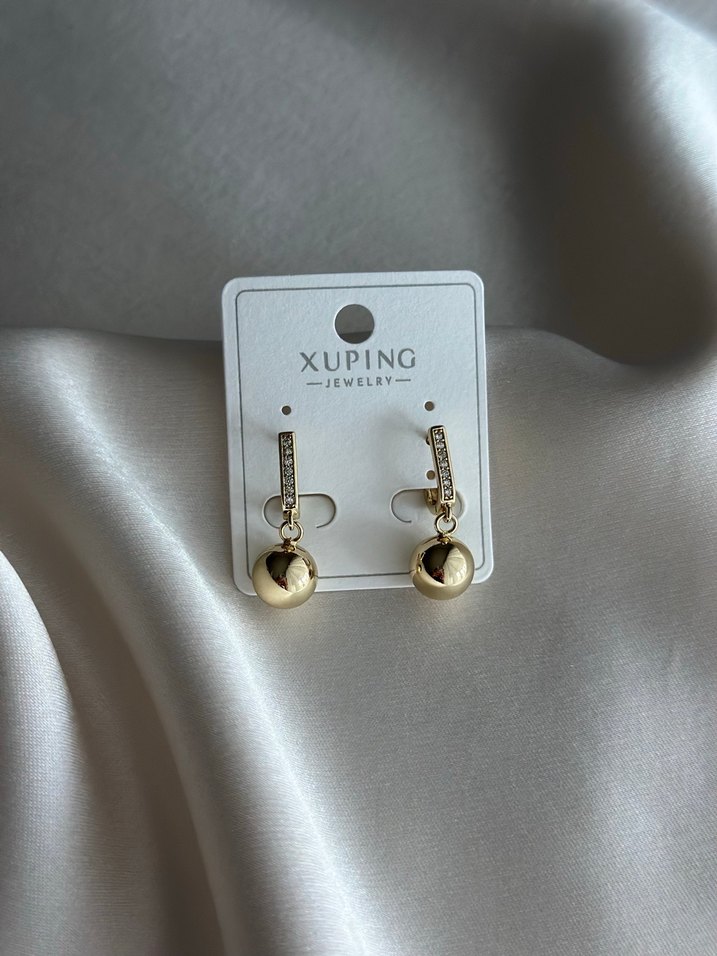 Çelik , Xuping Küpe - Görsel 5