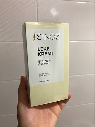 Sinoz Leke Kremi