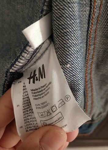 H&M marka kot ceket