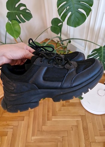 Zara zara siyah kadın Platform Spor Ayakkabı