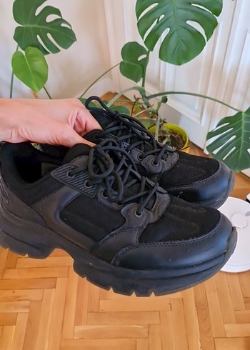 zara siyah kadın Platform Spor Ayakkabı