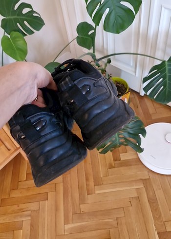 42 Beden zara siyah kadın Platform Spor Ayakkabı