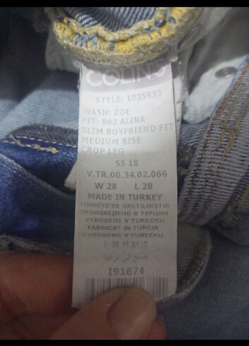 l Beden lacivert Renk 3 tane pantalon 