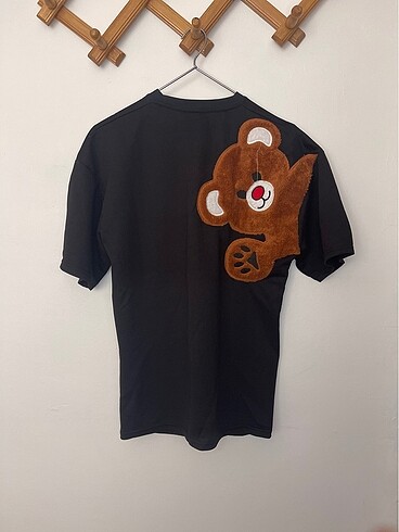Oversize Ayıcık Baskılı tişört