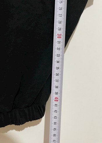 s Beden Siyah Kısa Kollu Crop Top